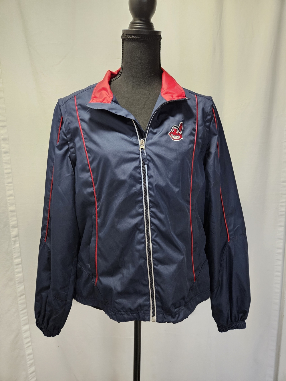 Cleveland Indians Embroidered Windbreaker Jacket